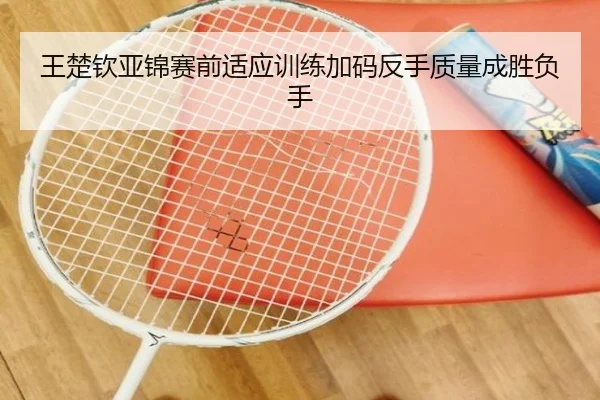 王楚钦亚锦赛前适应训练加码反手质量成胜负手 - xingkong.comapp